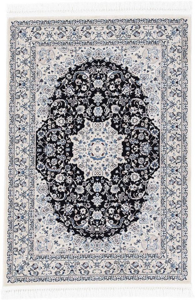 Teppich Nain Diane, carpetfine, rechteckig, Höhe: 8 mm, Kurzflorteppich, Orient Look von carpetfine