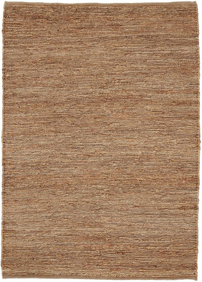 Teppich Nala Juteteppich, carpetfine, rechteckig, Höhe: 9 mm, wendbar, aus 100% Jute, in vielen Größen und Formen, quadratisch, rund von carpetfine
