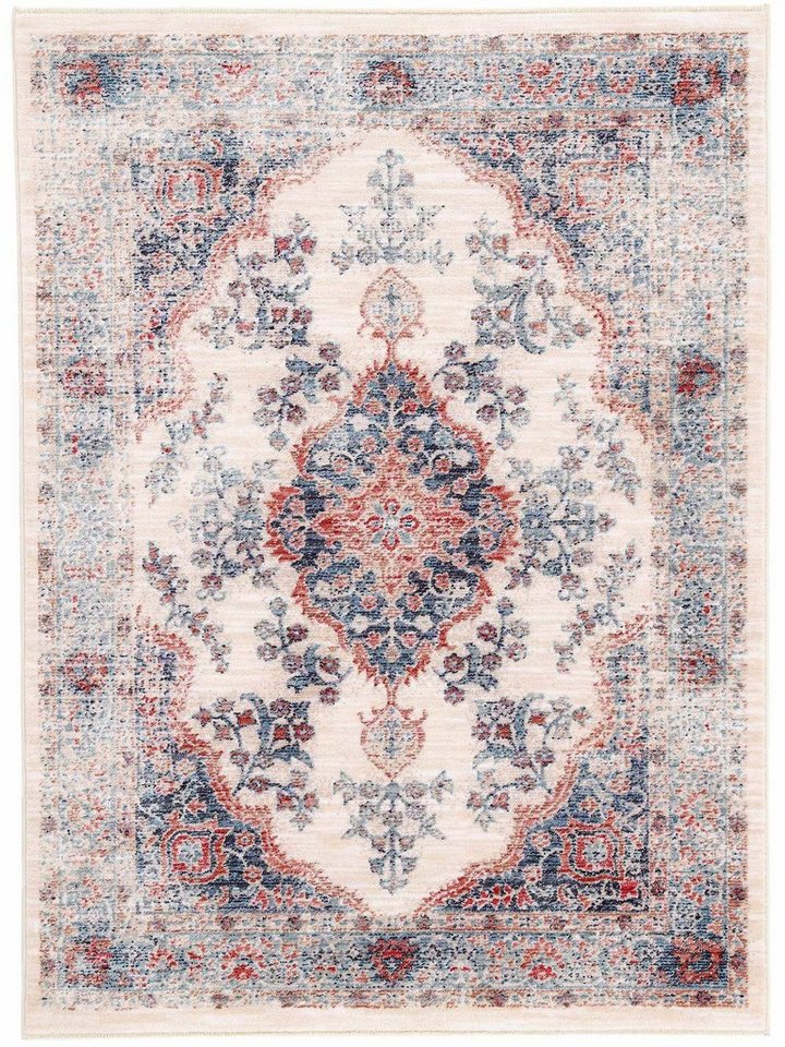 Teppich Phoenix, carpetfine, rechteckig, Höhe: 6 mm, Vintage Look, Wohnzimmer von carpetfine