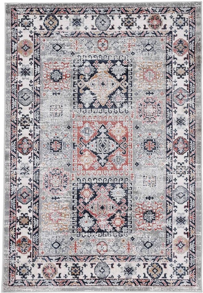 Teppich Vintage Kazach, carpetfine, rechteckig, Höhe: 6 mm, Orient Vintage Look von carpetfine