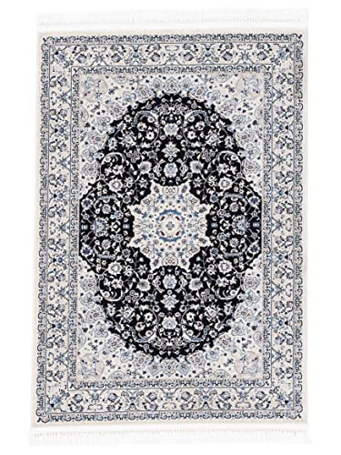 carpetfine Orientteppich Nain Diane Blau 120x170 cm | Tradtioneller Teppich für Schlaf- und Wohnzimmer carpetfine Orientteppich Nain Diane Blau 120x170 cm | Tradtioneller Teppich für Schlaf- und Wohnzimmer von carpetfine