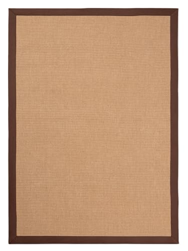 carpetfine Sisalteppich Braun 140x200 cm | Moderner Teppich für Wohn- und Schlafzimmer carpetfine Sisalteppich Braun 140x200 cm | Moderner Teppich für Wohn- und Schlafzimmer von carpetfine