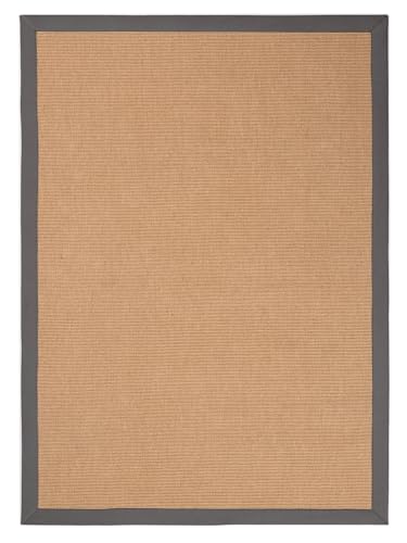 carpetfine Sisalteppich Grau 60x110 cm | Moderner Teppich für Wohn- und Schlafzimmer carpetfine Sisalteppich Grau 60x110 cm | Moderner Teppich für Wohn- und Schlafzimmer von carpetfine