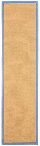 carpetfine Sisalteppich Läufer Blau 70x200 cm | Moderner Teppich für Wohn- und Schlafzimmer carpetfine Sisalteppich Läufer Blau 70x200 cm | Moderner Teppich für Wohn- und Schlafzimmer von carpetfine