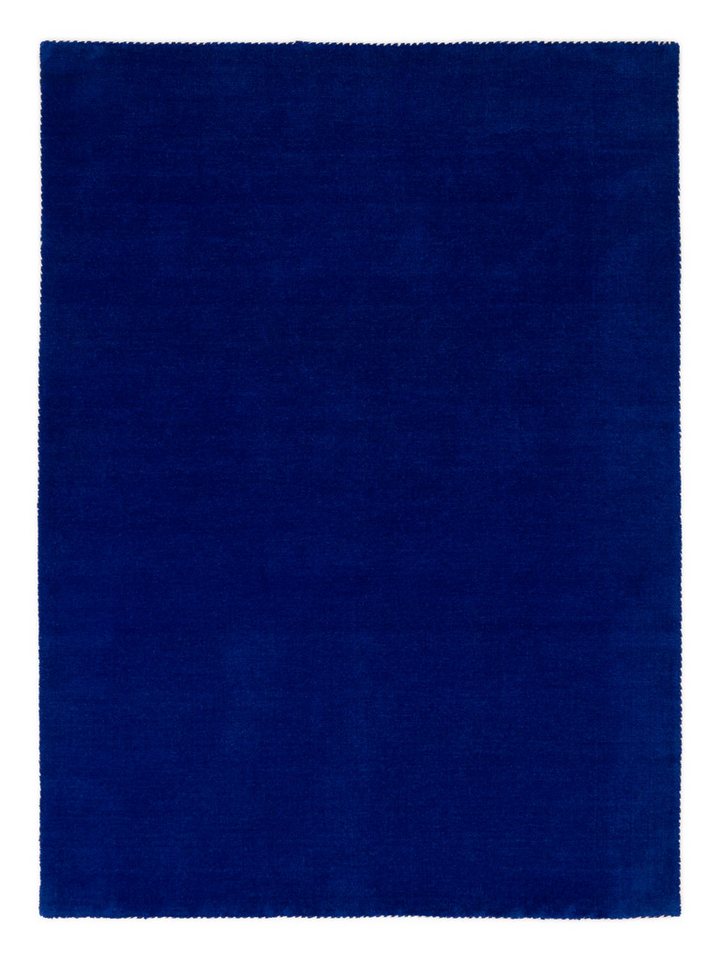 carpetfine Wollteppich Gabbeh Lola Uni, rechteckig, Höhe: 14 mm, mit natürlichem Pflanzenmaterial von Hand gewebt, auch in Rund carpetfine Wollteppich Gabbeh Lola Uni, rechteckig, Höhe: 14 mm, mit natürlichem Pflanzenmaterial von Hand gewebt, auch in Rund von carpetfine