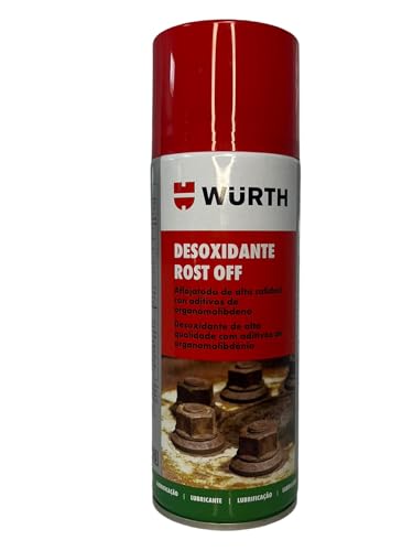 Würth Mehrzweck-Spray, Rost-Off Plus Rost-Off Plus, 400 ml, Spray zum Entfernen und Lösen von rostigen Gewinden, Lockerung für Schrauben, Bolzen, Muttern und Gewinde, entfernt Korrosion von carretcar europea