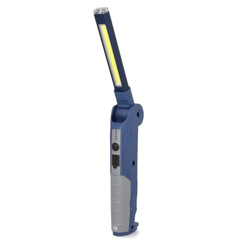 cartrend LED Stableuchte mit Magnetfuß und Befestigungshaken, hohe Leuchtkraft, 500 Lumen Flächenlicht, wiederaufladbarer 2600 mAh Akku, integrierte Ladestandsanzeige, ultradünn und einklappbar cartrend LED Stableuchte mit Magnetfuß und Befestigungshaken, hohe Leuchtkraft, 500 Lumen Flächenlicht, wiederaufladbarer 2600 mAh Akku, integrierte Ladestandsanzeige, ultradünn und einklappbar von cartrend