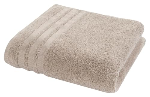 Duschtuch - 70 x 140 cm - Taupe - Baumwolle Duschtuch - 70 x 140 cm - Taupe - Baumwolle von casa NOVA