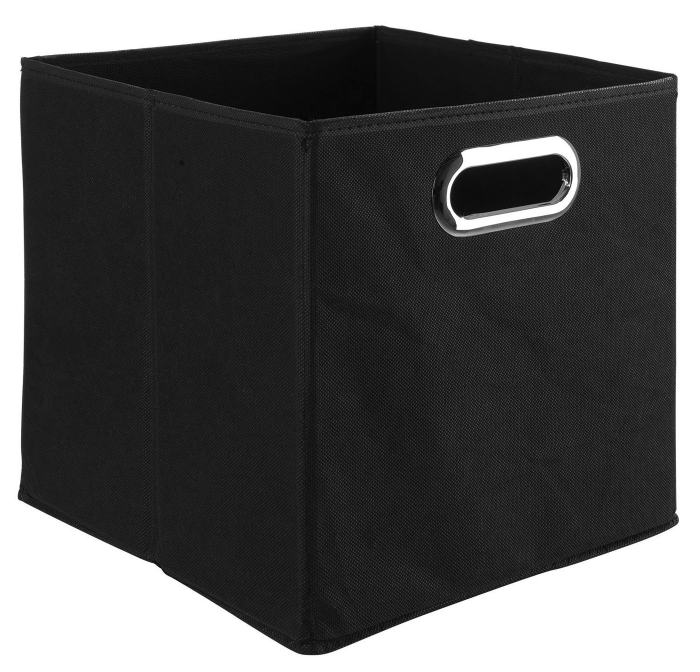 casa NOVA Aufbewahrungsbox ENNI, Vlies, Schwarz, mit Griff, B 27 cm x T 27 cm (1 St) von casa NOVA