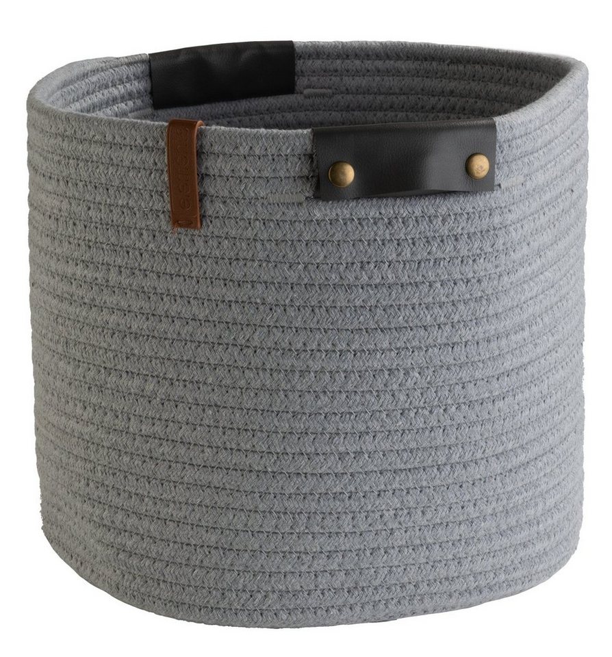 casa NOVA Aufbewahrungsbox Korb ALIDENA, Grau, Ø 30 cm casa NOVA Aufbewahrungsbox Korb ALIDENA, Grau, Ø 30 cm von casa NOVA