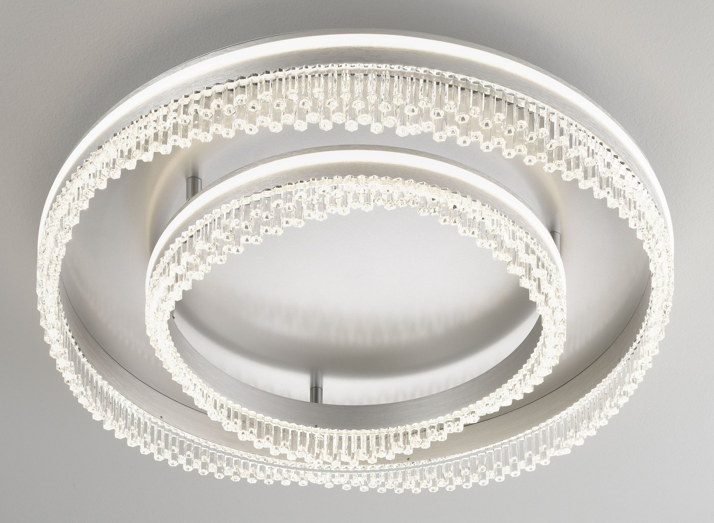 casa NOVA Deckenleuchte casa NOVA Deckenleuchte AUDREY H 13 cm grau Deckenlampe von casa NOVA
