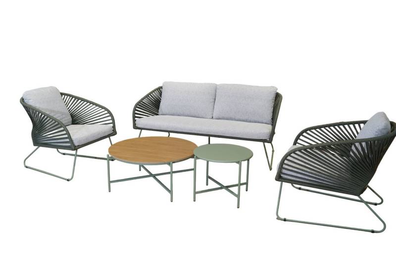 casa NOVA Gartenlounge-Set casa NOVA Lounge-Set PEACOCK LBH 163x83x58 cm grün Gartenset von casa NOVA