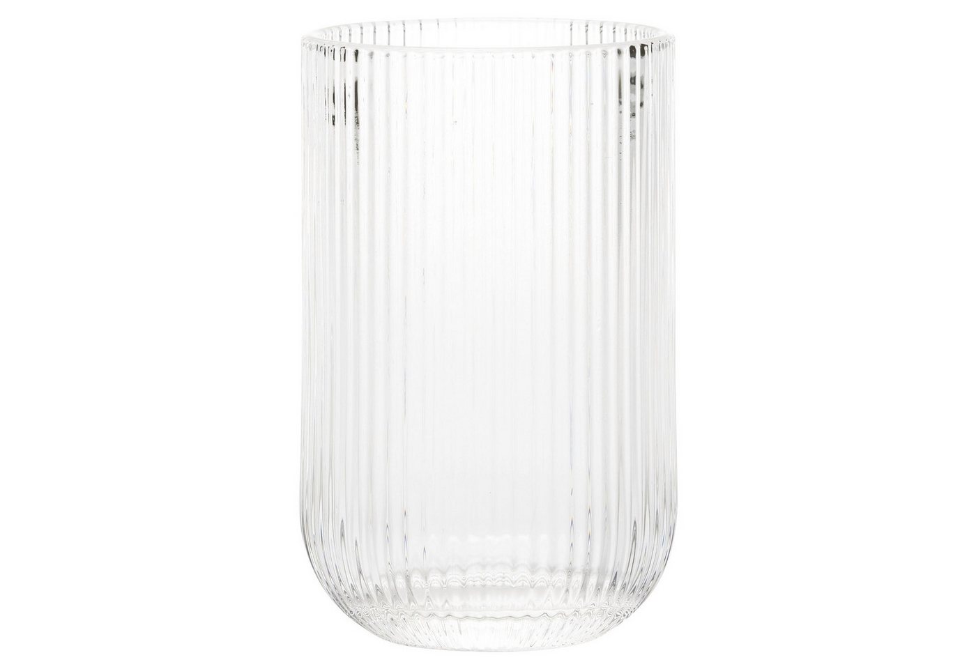 casa NOVA Glas GARBRIELLA, 465 ml Fassungsvermögen, Transparent, Glas, mit Rillenschliff von casa NOVA
