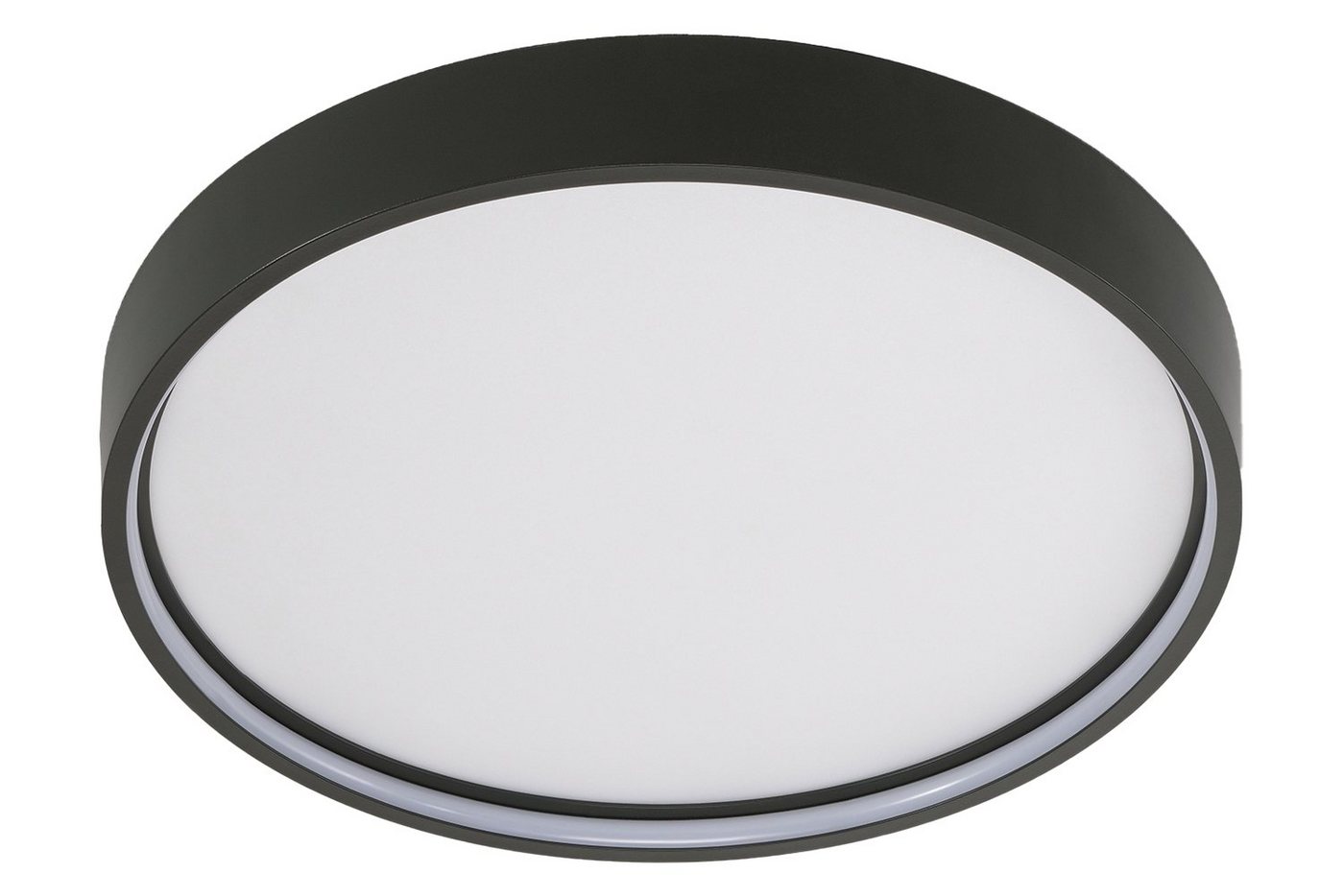 casa NOVA LED Deckenleuchte DIGO, 1-flammig, Ø 45 cm, Aluminium, Acryl, Weiß, Dimmfunktion, LED fest integriert, Warmweiß, Deckenlampe von casa NOVA