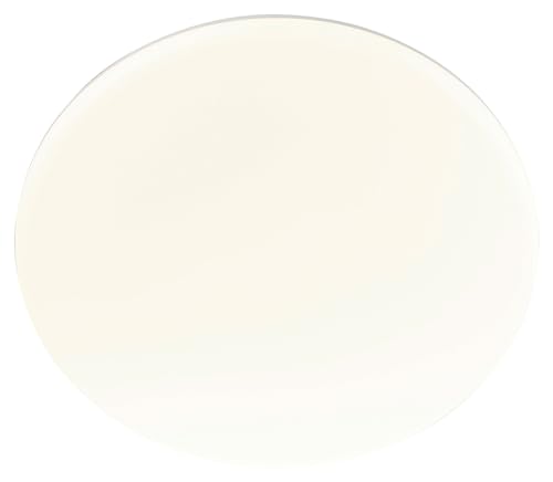 casa NOVA LED-Deckenleuchte - Ø 35 cm - Weiß - Kunststoff - Metall - für den Außenbereich von Casa Nova