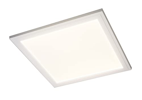 casa NOVA LED-Deckenleuchte - Weiß - Metall - 29,5 x 29,5 cm - Deckenlampe Wohnzimmerlampe von casa NOVA