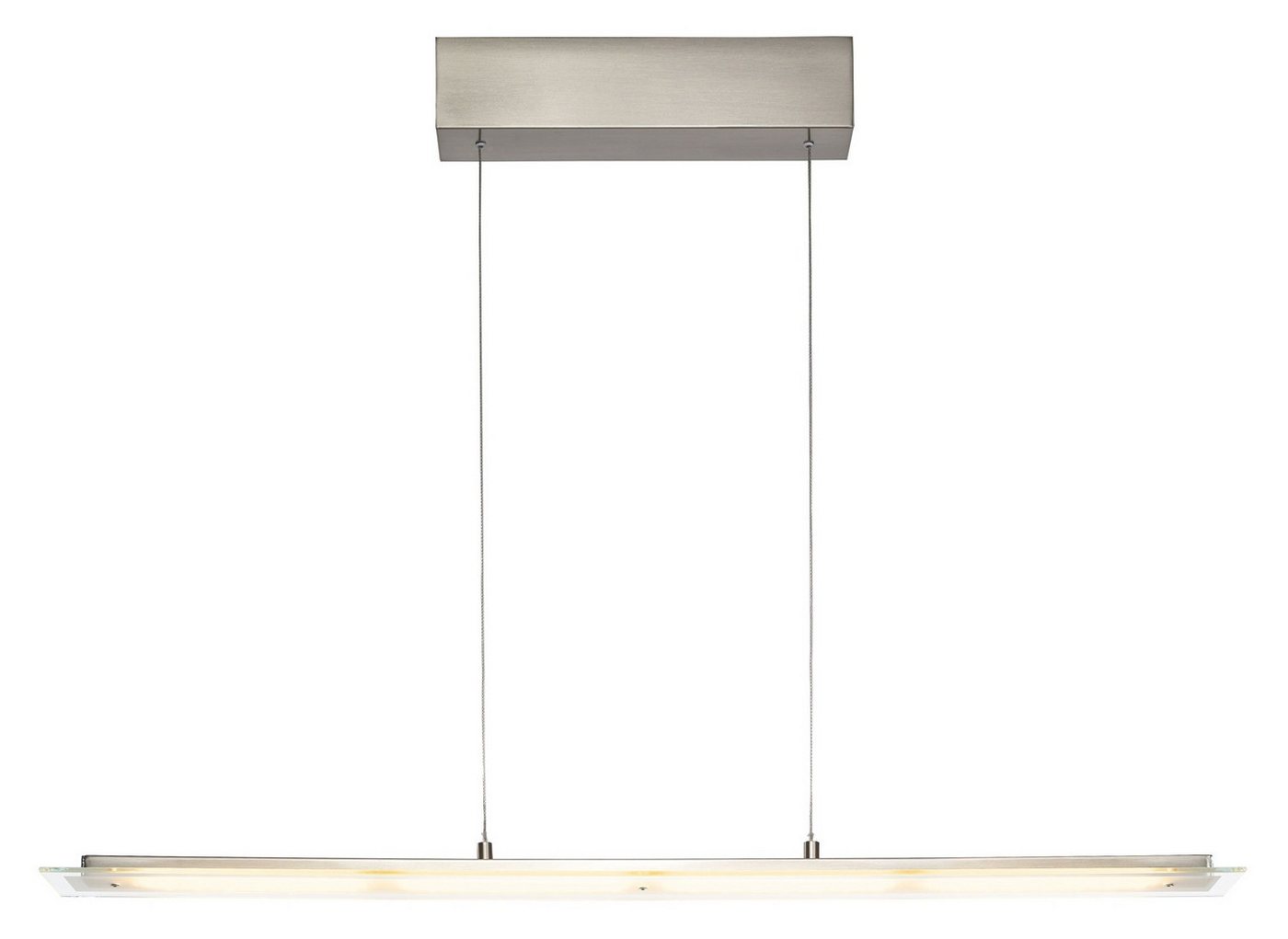 casa NOVA LED Pendelleuchte YOYO, 4-flammig, Nickelfarben, Metall, Rauchglas, Anpassung der Farbtemperatur, Dimmfunktion, Höhenverstellbar, LED fest integriert, Extra-Warmweiß, Neutralweiß, Tageslichtweiß, B 90 x H 80 - 150 x T 9 cm casa NOVA LED Pendelleuchte YOYO, 4-flammig, Nickelfarben, Metall, Rauchglas, Anpassung der Farbtemperatur, Dimmfunktion, Höhenverstellbar, LED fest integriert, Extra-Warmweiß, Neutralweiß, Tageslichtweiß, B 90 x H 80 - 150 x T 9 cm von casa NOVA