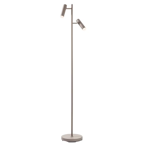 casa NOVA LED-Stehlampe - H 160 cm - 2-flammig - Sandfarben - Metall - dimmbar casa NOVA LED-Stehlampe - H 160 cm - 2-flammig - Sandfarben - Metall - dimmbar von casa NOVA
