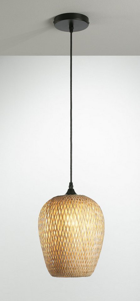 casa NOVA Pendelleuchte casa NOVA Pendelleuchte BAMBOU DH 23x150 cm braun Hängelampe casa NOVA Pendelleuchte casa NOVA Pendelleuchte BAMBOU DH 23x150 cm braun Hängelampe von casa NOVA