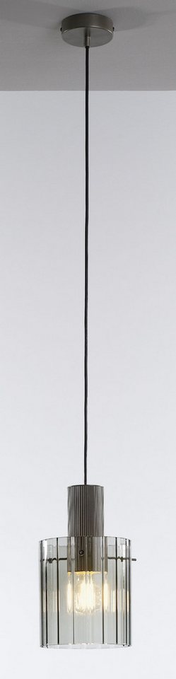 casa NOVA Pendelleuchte casa NOVA Pendelleuchte RONJA LBH 18x18x150 cm silber Hängelampe von casa NOVA