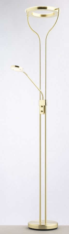 casa NOVA Smarte LED-Leuchte casa NOVA LED-Fluter SEATTLE II DH 30x180 cm gold von casa NOVA