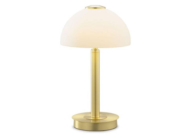 casa NOVA Smarte LED-Leuchte casa NOVA LED-Tischleuchte Lui DH 23x33.50 cm gold Schreibtischlampe, Warmweiß von casa NOVA
