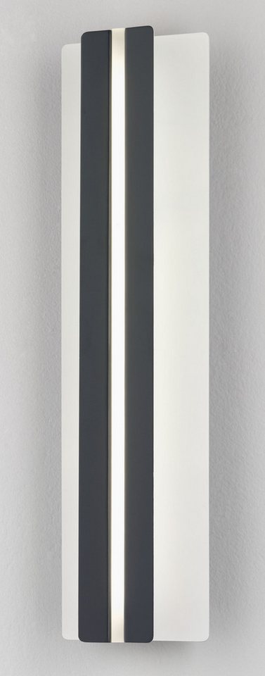 casa NOVA Wandleuchte casa NOVA Wandleuchte TULA BHT 12x30x6 cm weiß Wandlampe, Warmweiß von casa NOVA
