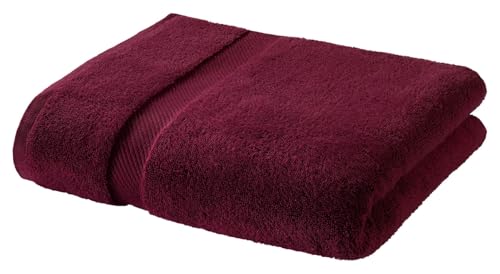 Duschtuch - Bordeaux - 70 x 140 cm - Baumwolle von casa Nova