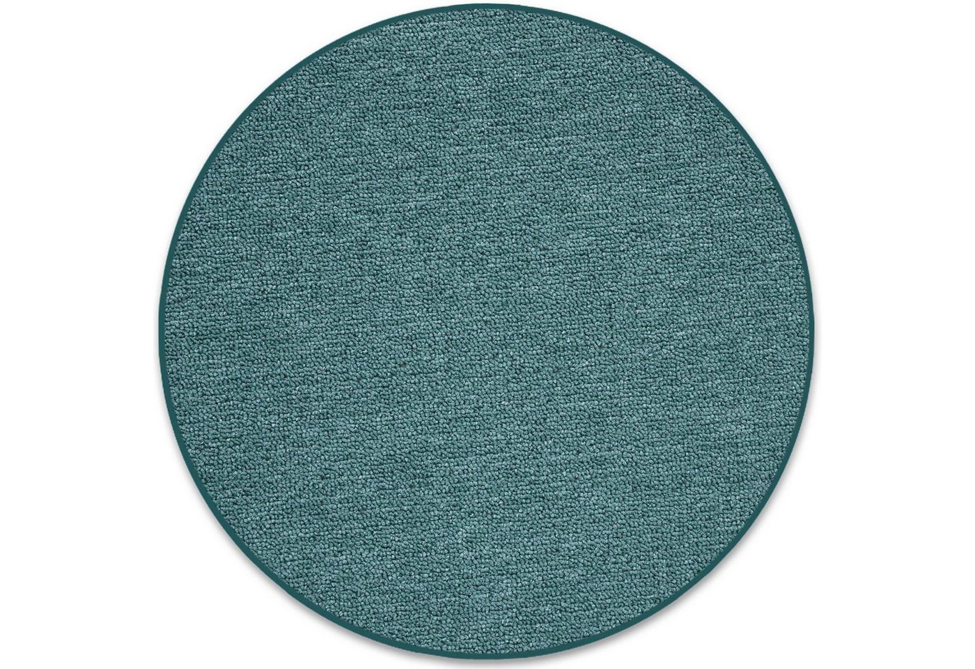 Teppich London, Erhältlich in vielen Farben, Teppichläufer, runder Teppich, casa pura, Rund, Höhe: 4 mm von casa pura