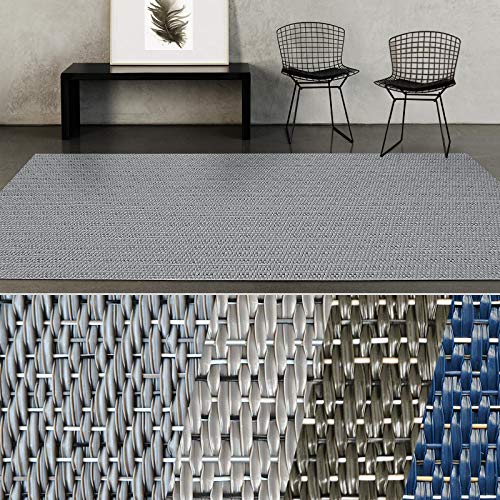 casa pura® Indoor- & Outdoor-Teppich Geona | Bodenbelag für Flur, Küche, Bad, Terrasse, Balkon, Garten | kunstvoll gewebt mit Schimmer Optik | Viele Größen (90x200 cm) von casa pura