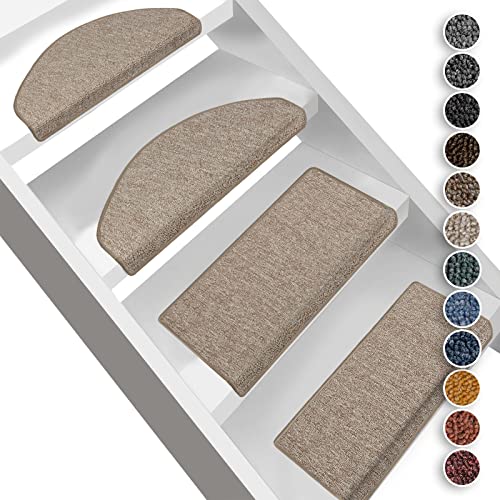 casa pura Stufenmatten London 15er SparSet 11 Farben sauber eingekettelt, Starke Befestigung, stabile Winkelschiene/Farbe Beige, rechteckig casa pura Stufenmatten London 15er SparSet 11 Farben sauber eingekettelt, Starke Befestigung, stabile Winkelschiene/Farbe Beige, rechteckig von casa pura