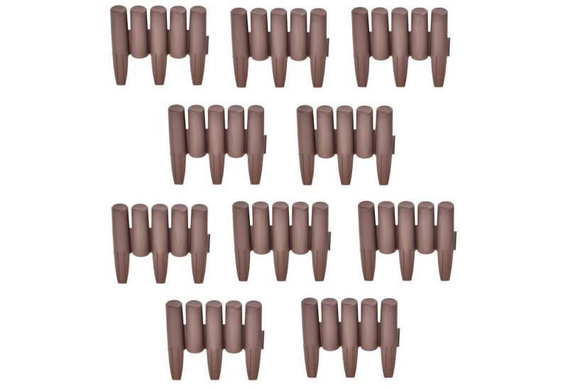 casa.pro Frühbeet (80 St., 80er Set), Palisade Beetumrandung von casa.pro