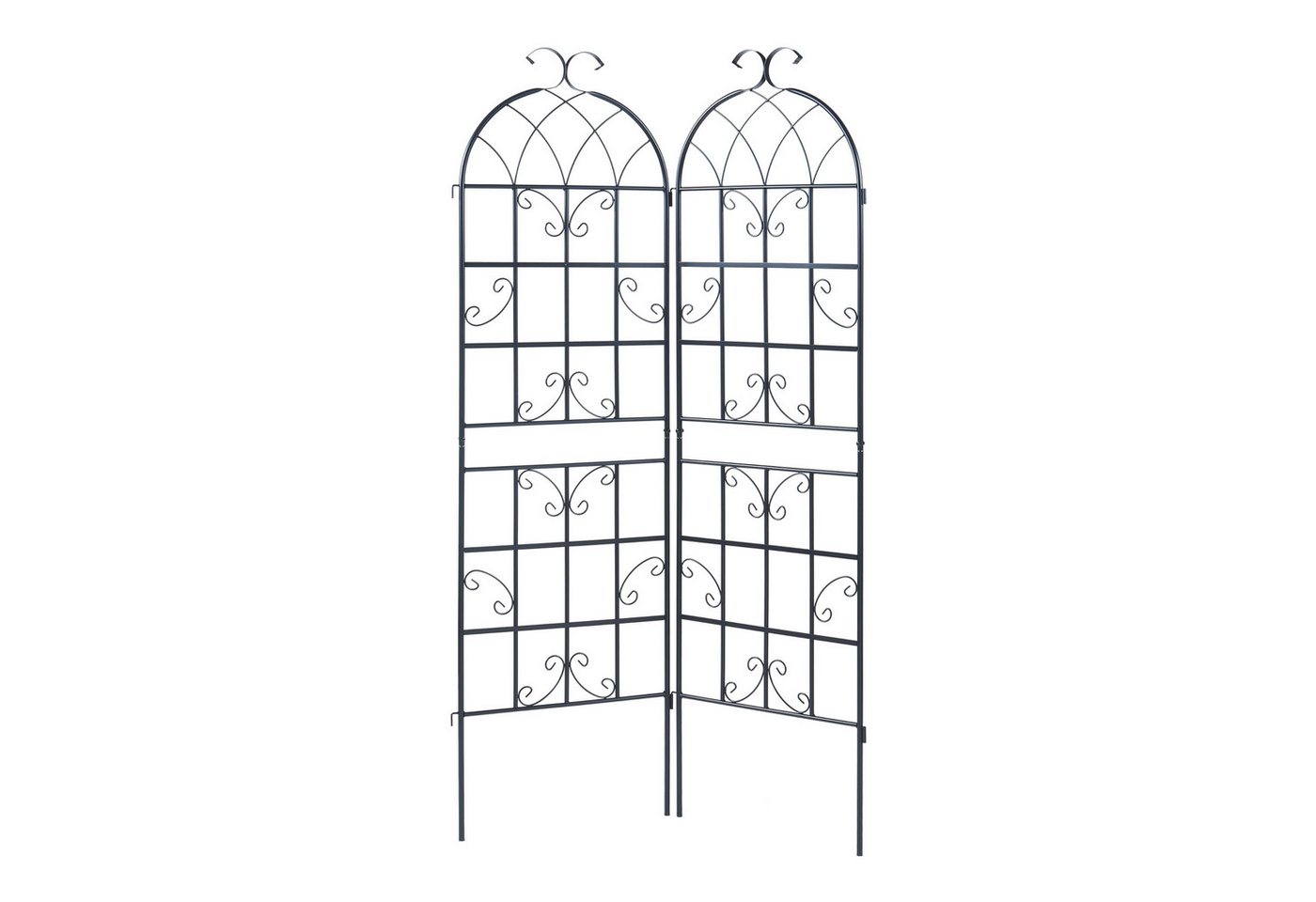 casa.pro Rankgitter, 2 St., 2er Set, »Barrea« 2er Set Metall 180 x 50 cm Schwarz casa.pro Rankgitter, 2 St., 2er Set, »Barrea« 2er Set Metall 180 x 50 cm Schwarz von casa.pro