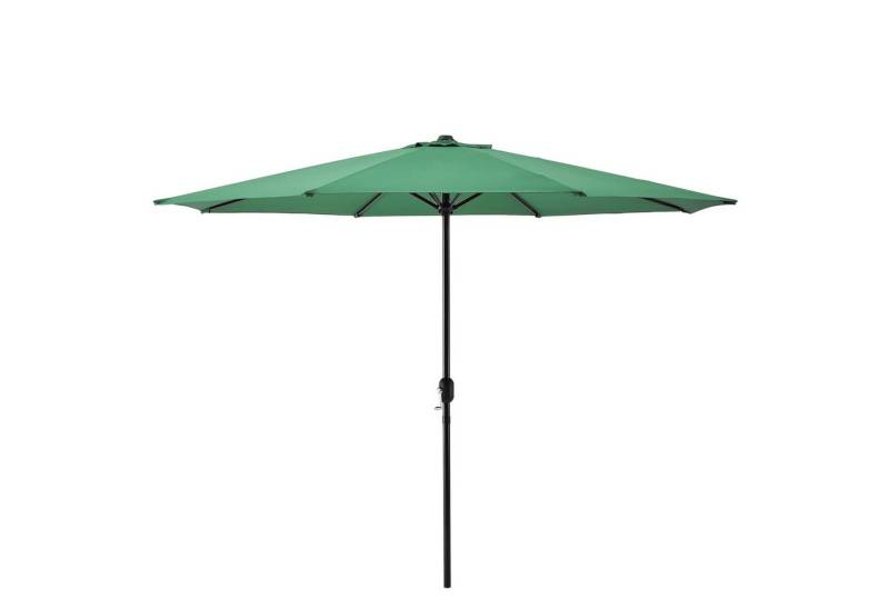 casa.pro Sonnenschirm, »Budapest« Kurbelschirm Marktschirm 230x300cm Grün von casa.pro