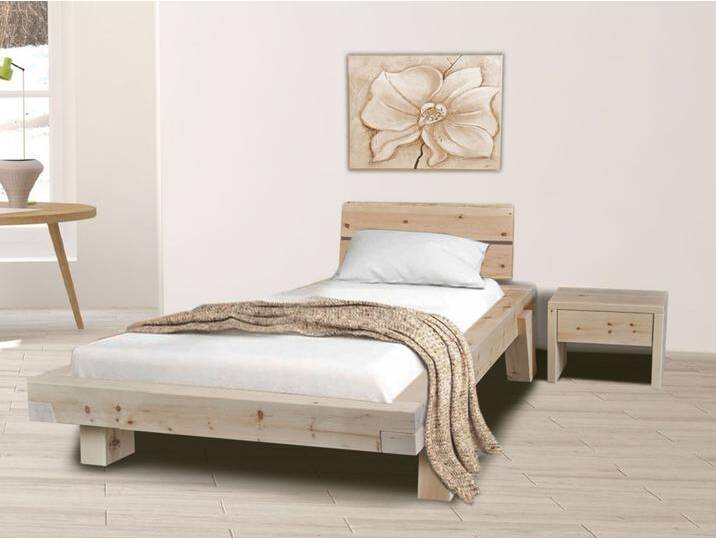 Balkenbett Zirbenholz Mia 1 - versch. Größen Balkenbett Zirbenholz Mia 1 - versch. Größen von casamia