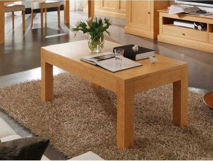 Couchtisch Wohnzimmer Tisch Santos Beistelltisch Pinie Massivholz von casamia