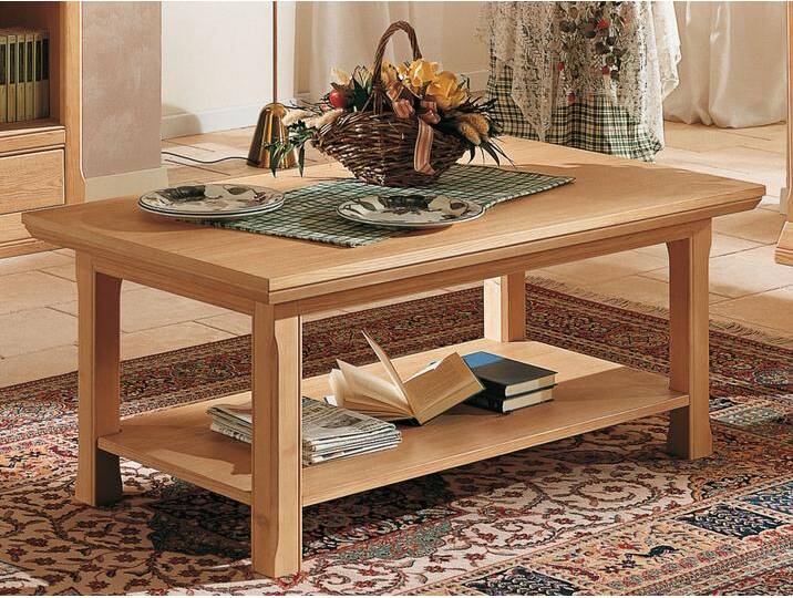 Couchtisch Wohnzimmertisch Vienna 120 x 70 cm, Pinie massiv von casamia