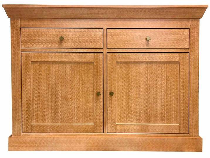 Sideboard Kommode Anrichte Santos 2 Schubladen 2 Türen Pinie massiv von casamia