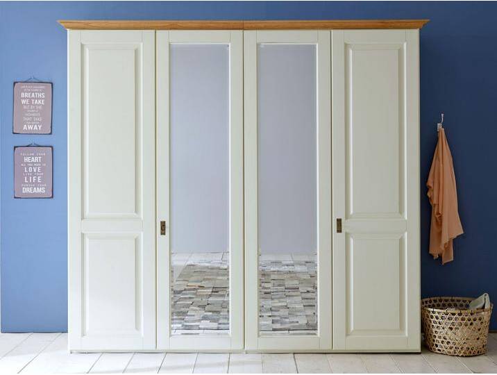 Spiegeltüren-Kleiderschrank Dreams 3/4/5/6-türig, Höhe 228 cm, Absetzung Wildeiche von casamia