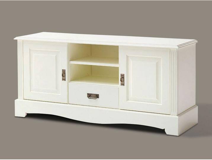 TV-Lowboard Padua – Massivholz Pinie Nordica, 153×68,5×43 cm von casamia