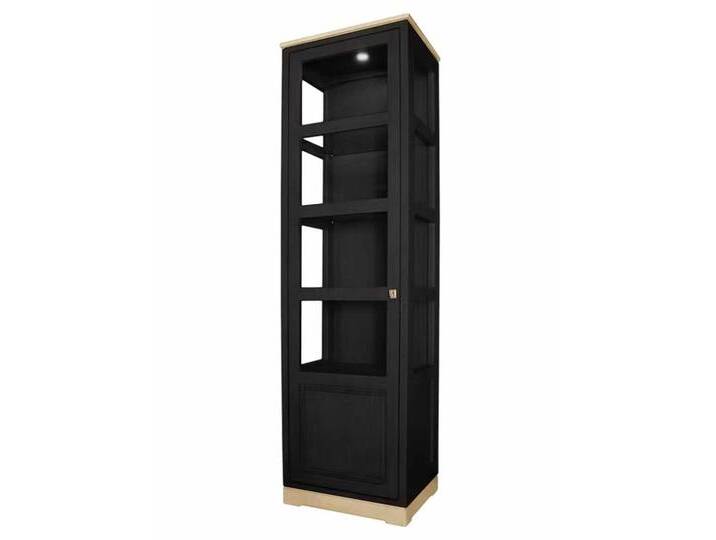 Vitrine Casaventi 1-türig Pinie Massivholz von casamia