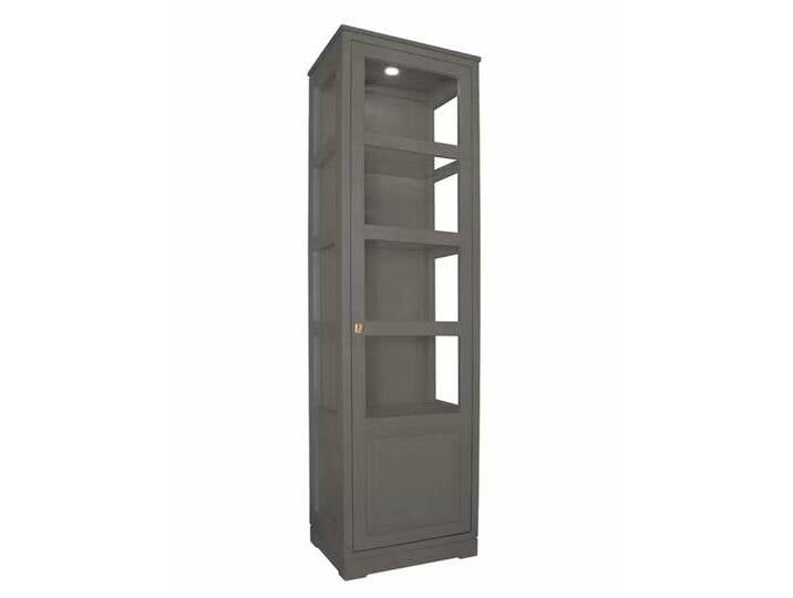 Vitrine Casaventi 1-türig Pinie Massivholz von casamia