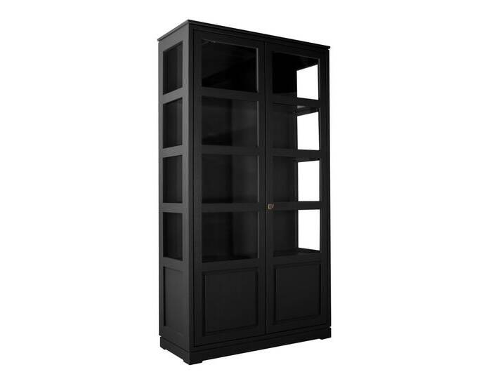 Vitrine Casaventi 2-türig Glasvitrine Vitrinenschrank Pinie Massivholz von casamia