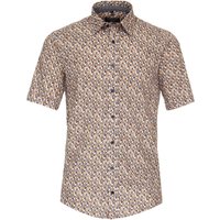 CASAMODA Kurzarmhemd "CASAMODA Freizeithemd Kurzarm Print" von casamoda