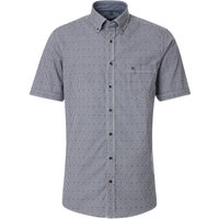 CASAMODA Kurzarmhemd "CASAMODA Freizeithemd Kurzarm kariert" von casamoda