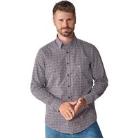 CASAMODA Langarmhemd "CASAMODA Freizeithemd Print" von casamoda