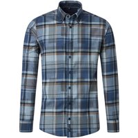 CASAMODA Langarmhemd "CASAMODA Hemdjacke kariert" von casamoda
