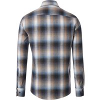 CASAMODA Langarmhemd "CASAMODA Hemdjacke kariert" von casamoda