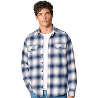 CASAMODA Langarmhemd "CASAMODA Hemdjacke kariert" von casamoda