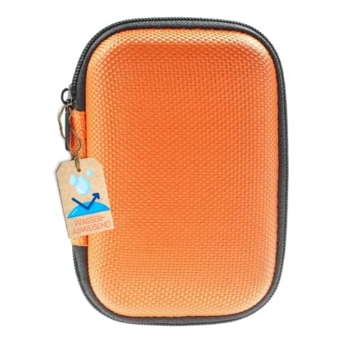 Schutztasche für Dexcom G7 / ONE+ – Hardcase mit Reißverschluss, Netzfach & Gummizug – für Blutzuckermessgerät von caseroxx